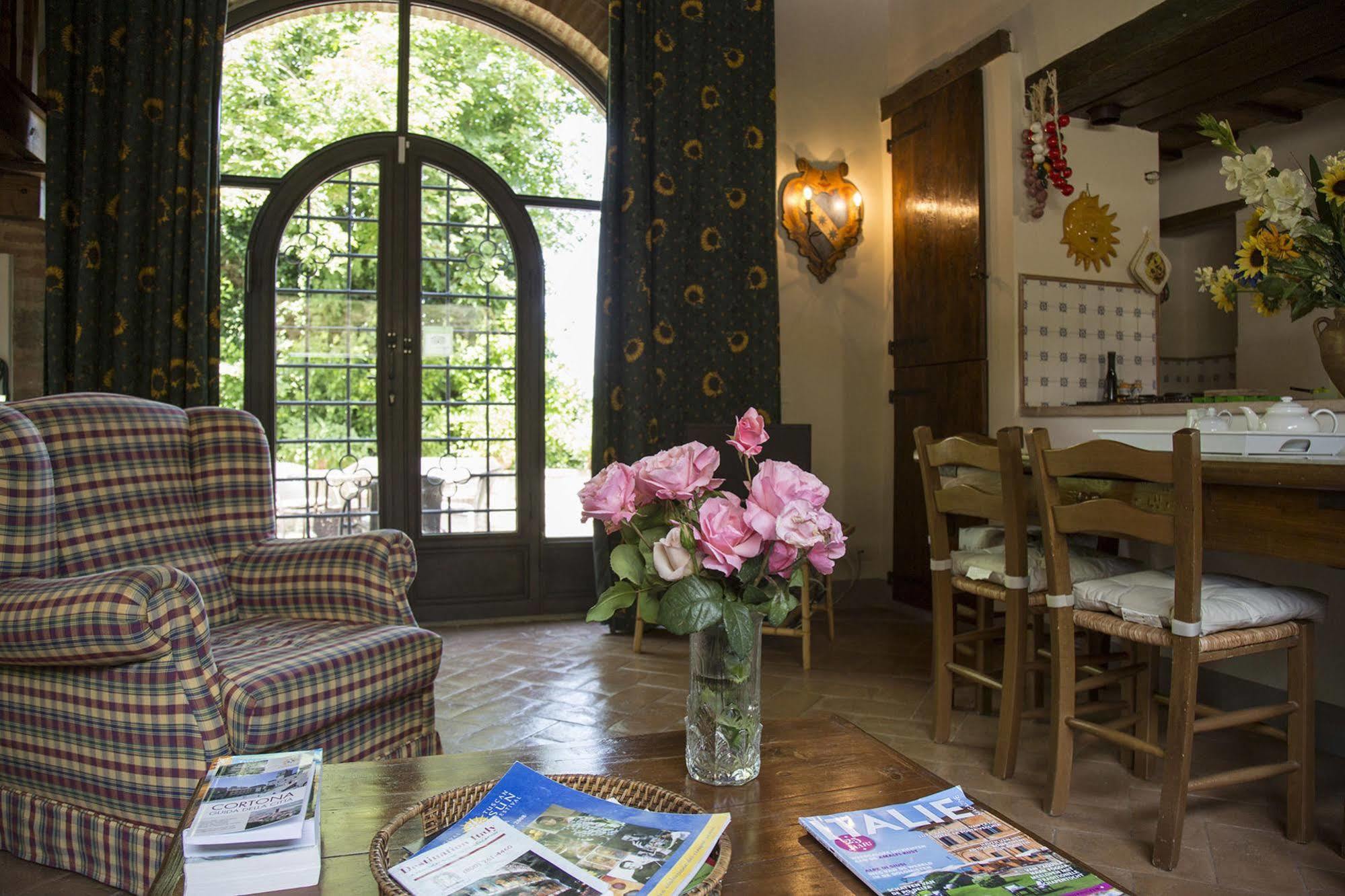 Villa Il Trebbio Cortona Zewnętrze zdjęcie